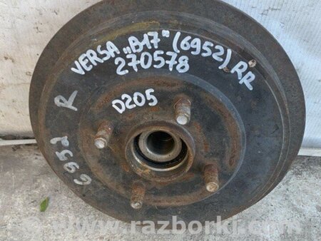 ФОТО Гальмівний барабан для Nissan Versa B17 Київ