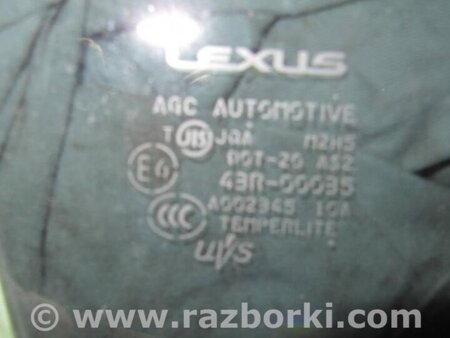 ФОТО Скло дверей для Lexus ES350 (06-12) Київ