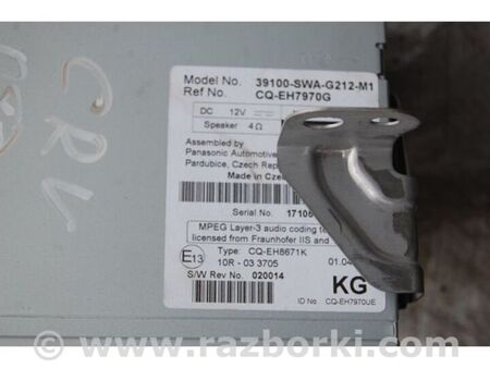 ФОТО Магнітола для Honda CR-V III (06-12) Київ