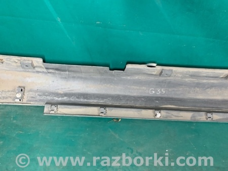 ФОТО Накладка порогу зовнішня для Infiniti G35 Київ