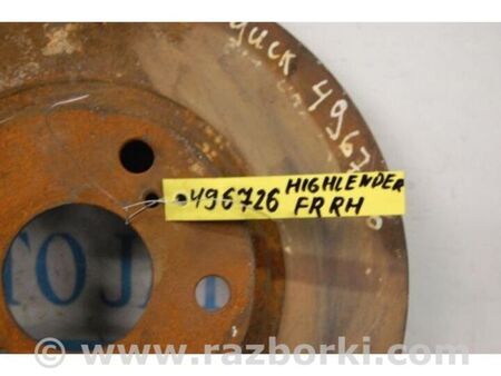 ФОТО Гальмівний диск передній для Toyota Highlander (01-07) Київ