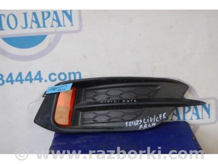 ФОТО Накладка протитуманної фари для Honda Civic X cедан FC1/FC2/FC3/FC4 (15-22) Київ