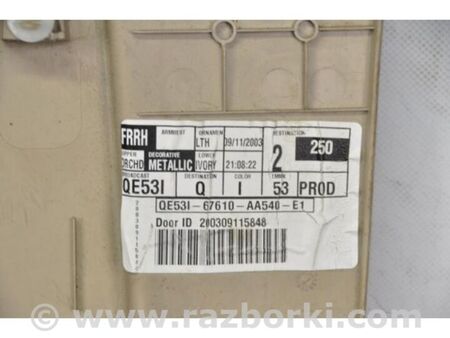 ФОТО Карта дверей для Toyota Solara Київ