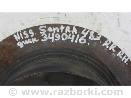 ФОТО Гальмівний диск задній для Nissan Sentra B17 (12-19) Київ