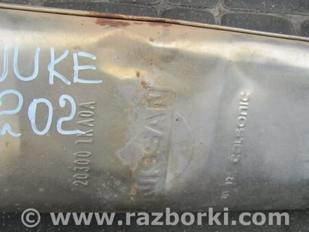 ФОТО Глушник для Nissan Juke (10-19) Київ