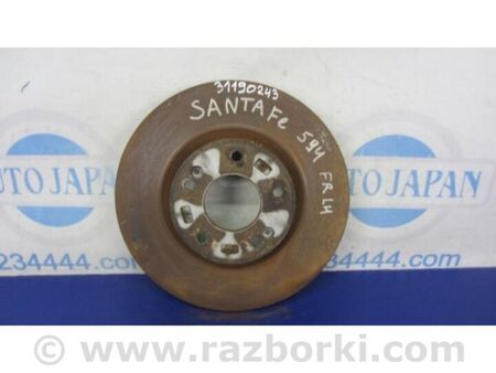 ФОТО Гальмівний диск передній для Hyundai Santa Fe II CM (06-12) Київ