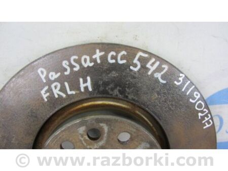 ФОТО Гальмівний диск передній для Volkswagen Passat CC (03.2008-01.2012) Київ