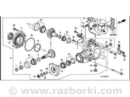ФОТО Сапун для Acura MDX YD2 (06-12) Київ