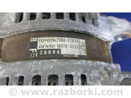 ФОТО Генератор для Toyota Avensis T270 (10.2008-12.2012) Київ