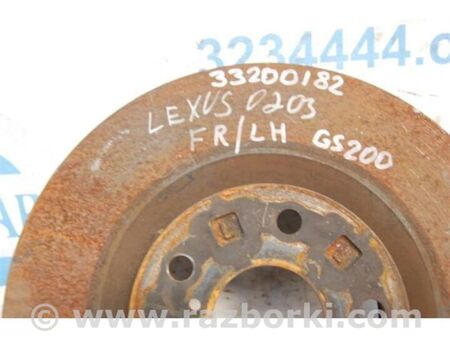 ФОТО Гальмівний диск передній для Lexus GS (2012-) Київ