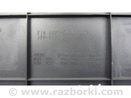 ФОТО Обшивка кришки багажника для Nissan Note E11 (2006-2013) Київ