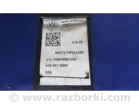 ФОТО Ремінь безпеки для Volkswagen Jetta USA (10-17) Київ