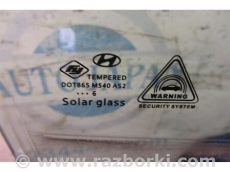 ФОТО Скло дверей для Hyundai Elantra VI AD (15-20) Київ
