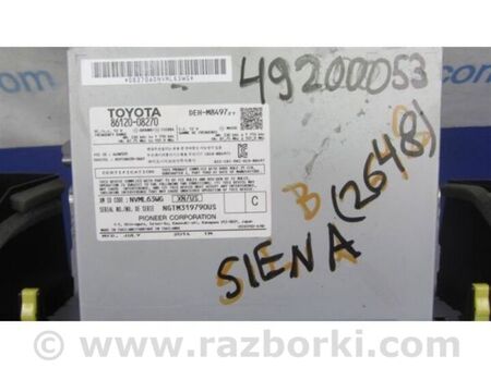 ФОТО Магнітола для Toyota Sienna (11-16) Київ
