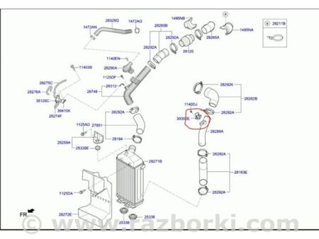 ФОТО Датчик абсолютного тиску (MAP sensor) для Hyundai Kona I OS (17-23) Київ