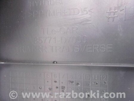 ФОТО Накладка на поріг багажника для Hyundai Tucson III TL (15-21) Київ