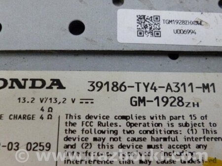ФОТО Підсилювач звуку для Honda Crosstour (2009-2015) Київ