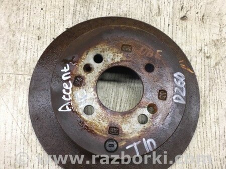 ФОТО Гальмівний диск задній для Hyundai Accent 3 MC (05-11) Київ