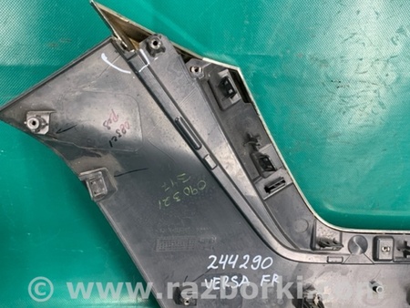 ФОТО Накладка бампера для Nissan Versa (2019-) Київ