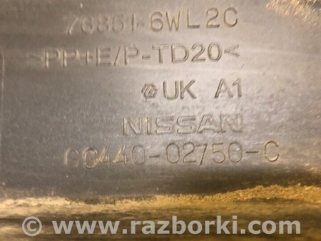 ФОТО Накладка порогу зовнішня для Nissan LEAF (2018-) Київ