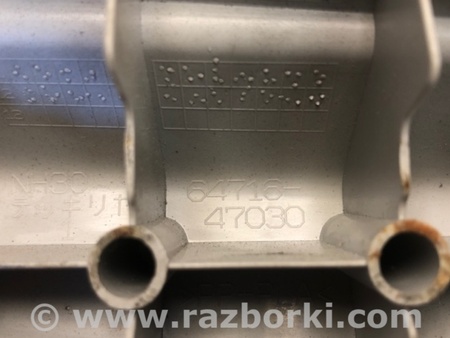 ФОТО Накладка на поріг багажника для Toyota Prius III XW30 (09-15) Київ