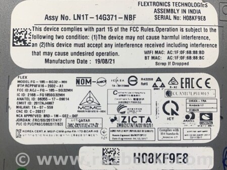 ФОТО Блок керування навігацією для Ford Ecosport (18-22) Київ