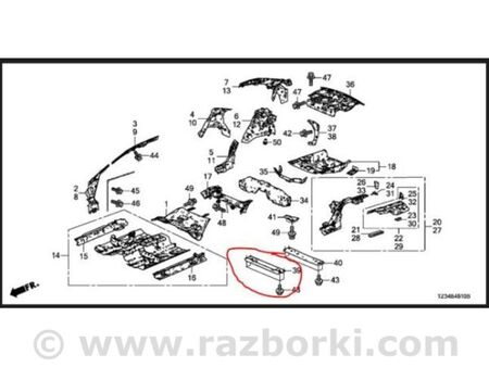 ФОТО Кронштейн для Acura TLX (14-20) Київ