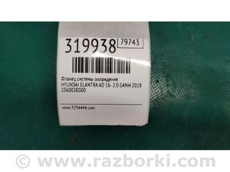 ФОТО Фланець системи охолодження для Hyundai Elantra VI AD (15-20) Київ