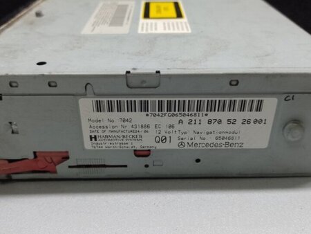 ФОТО Блок керування навігацією для Mercedes-Benz E-CLASS W211 (02-09) Київ