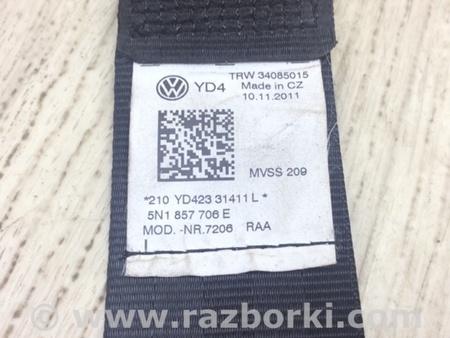 ФОТО Ремінь безпеки для Volkswagen Tiguan (11-17) Київ