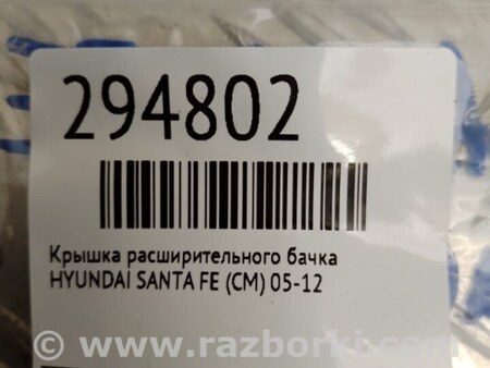 ФОТО Кришка розширювального бачка для Hyundai Santa Fe II CM (06-12) Київ