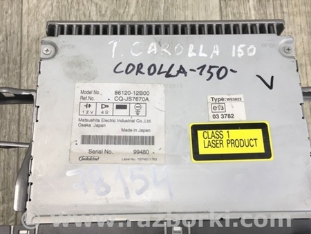 ФОТО Магнітола для Toyota Corolla E140/E150 (11.2006-08.2013) Київ