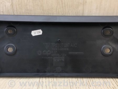 ФОТО Майданчик номерного знаку для Porsche Cayenne II 958 E2/92A (10-14) Київ