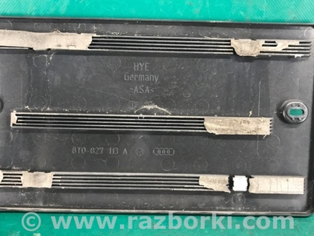 ФОТО Майданчик номерного знаку для Audi (Ауди) Q5 I 8R (08-17) Київ