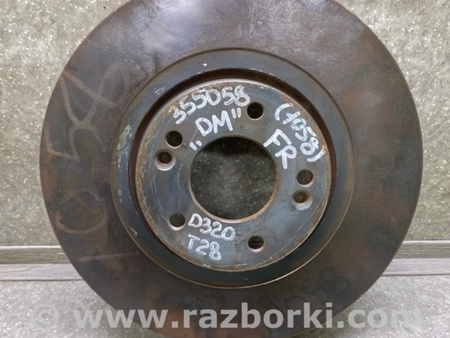 ФОТО Гальмівний диск передній для Hyundai Santa Fe III DM/NC (12-18) Київ