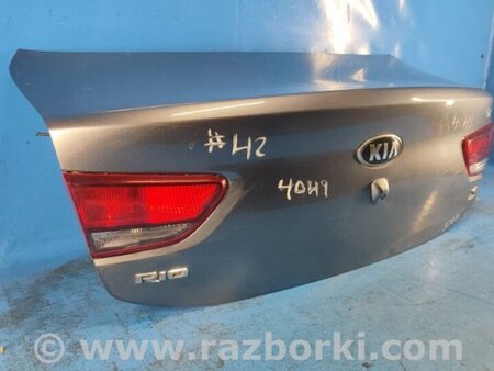ФОТО Кришка багажника для KIA Rio 4 YB/FB (17-23) Київ