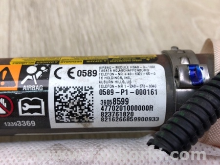 ФОТО Подушка безпеки (штора) для Chevrolet Cruze J400 (15-23) Київ