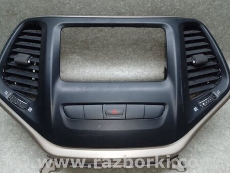 ФОТО Накладка торпедо під магнітолу для Jeep Cherokee KL (2013-2023) Київ