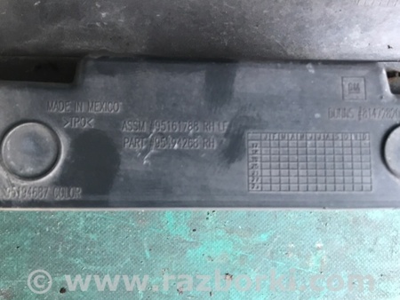 ФОТО Накладка порогу зовнішня для Chevrolet Trax I рестайл (17-22) Київ