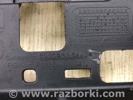 ФОТО Накладка торпеды для Chevrolet Equinox II (09-17) Київ