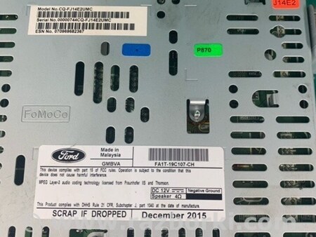 ФОТО CD-Чейнджер для Lincoln MKX II (15-18) Київ