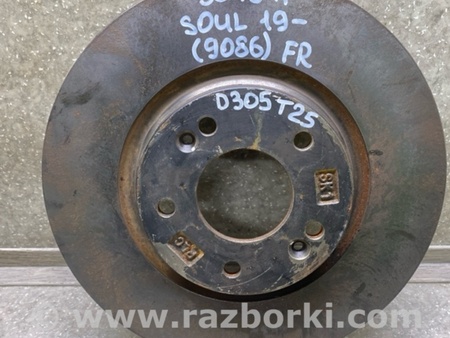ФОТО Гальмівний диск передній для KIA Soul 3 SK3 (18-22) Київ