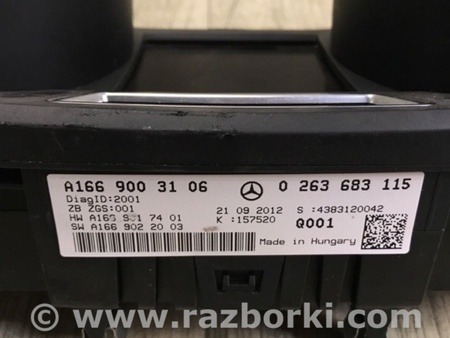 ФОТО Панель приладів для Mercedes-Benz GL-Class X166 (12-16) Київ