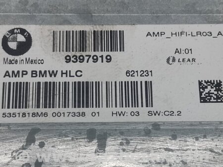 ФОТО Підсилювач звуку для BMW X3 F25 Київ