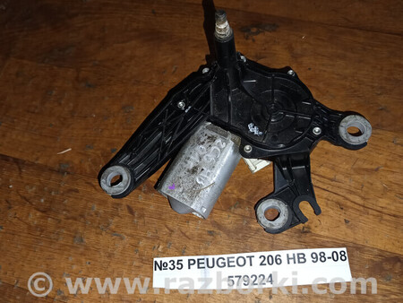 ФОТО Моторчик склоочисника задній ( заднього двірника ) для Peugeot 206 Львів