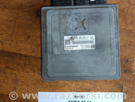 ФОТО Блок керування двигуном (компютор двигуна ) для Skoda Fabia Львів