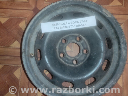 ФОТО Диск колісний для Volkswagen Golf (різні не сортовані) Львів