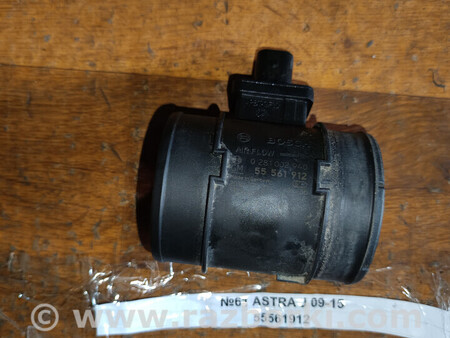 ФОТО Датчик потоку (витрати повітрявитратомір MAF) для Opel Astra (різні) Львів