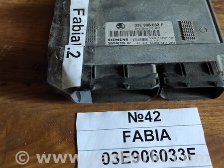 ФОТО Блок керування двигуном (компютор двигуна ) для Skoda Fabia Львів