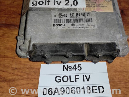 ФОТО Блок керування двигуном (компютор двигуна ) для Volkswagen Golf (різні не сортовані) Львів